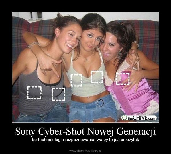 Sony Cyber-Shot Nowej Generacji – bo technolologia rozpoznawania twarzy to już przeżytek 