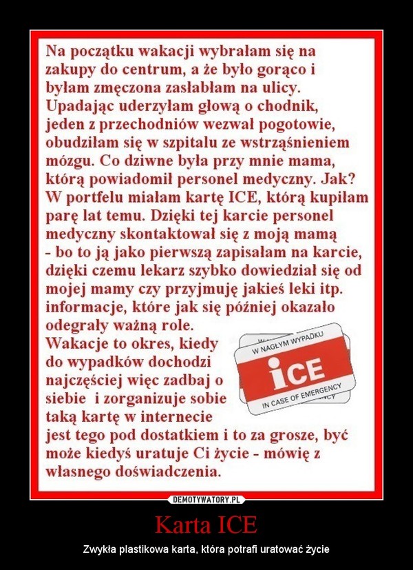 Karta ICE