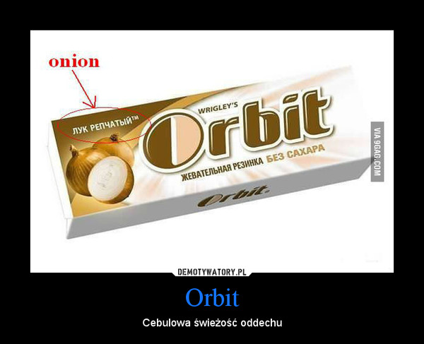 Orbit – Cebulowa świeżość oddechu 