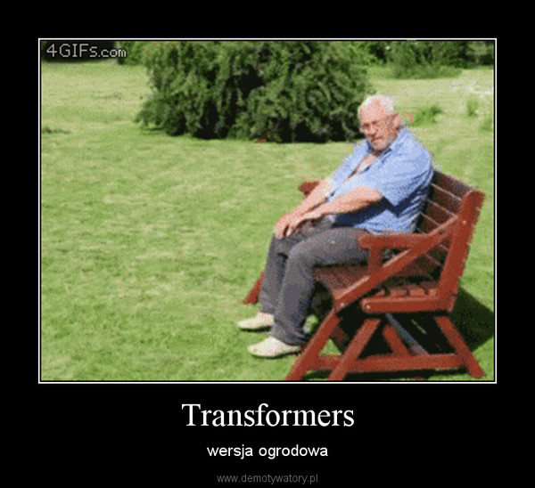 Transformers – wersja ogrodowa 