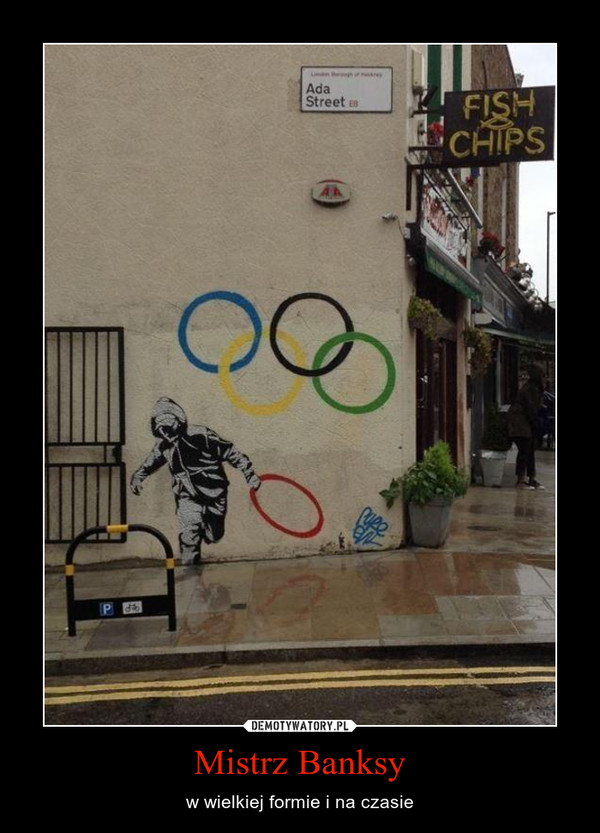 Mistrz Banksy – w wielkiej formie i na czasie 