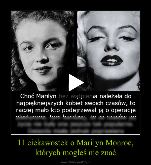 11 ciekawostek o Marilyn Monroe, których mogłeś nie znać –  