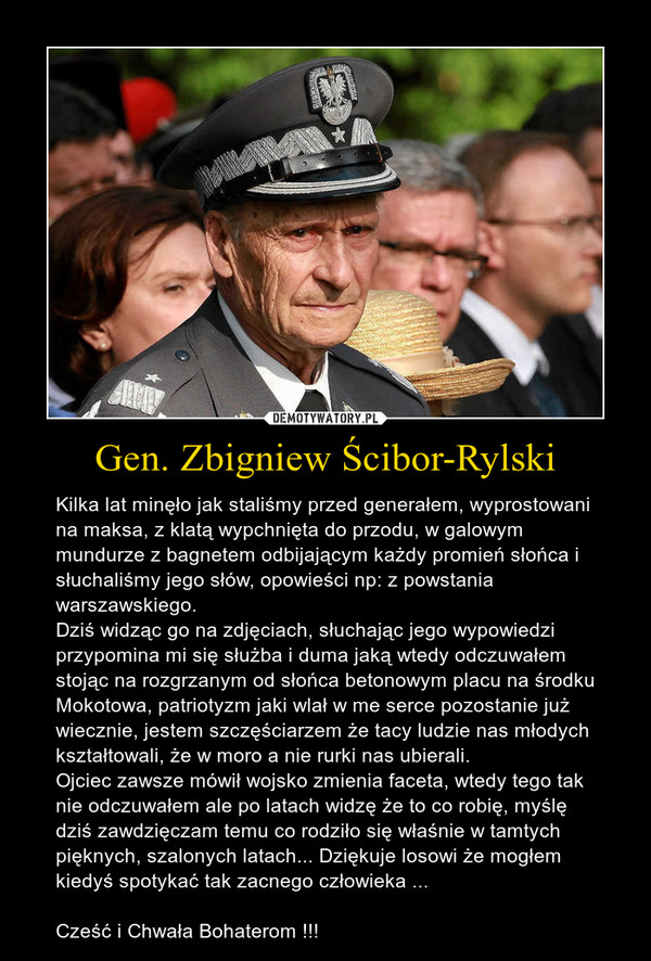 Gen. Zbigniew Ścibor-Rylski