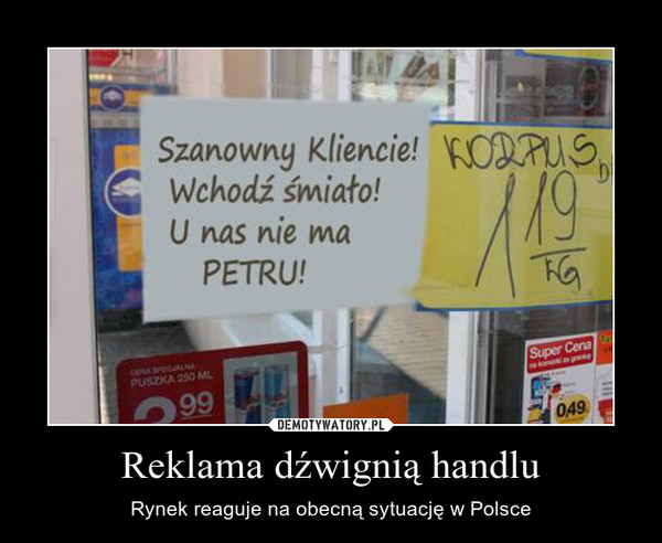 Reklama dźwignią handlu – Rynek reaguje na obecną sytuację w Polsce 