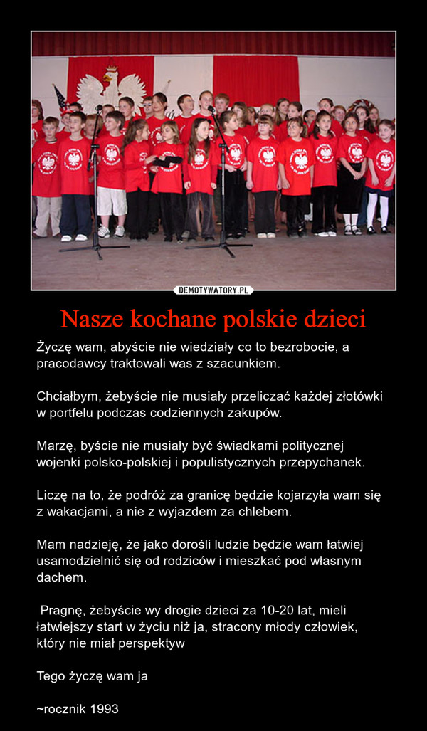 Nasze kochane polskie dzieci