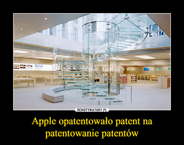 Apple opatentowało patent na patentowanie patentów