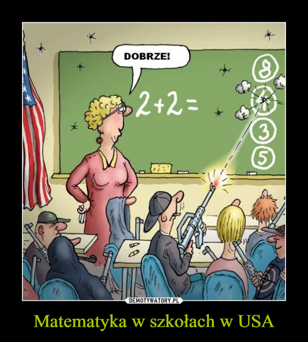 Matematyka w szkołach w USA –  