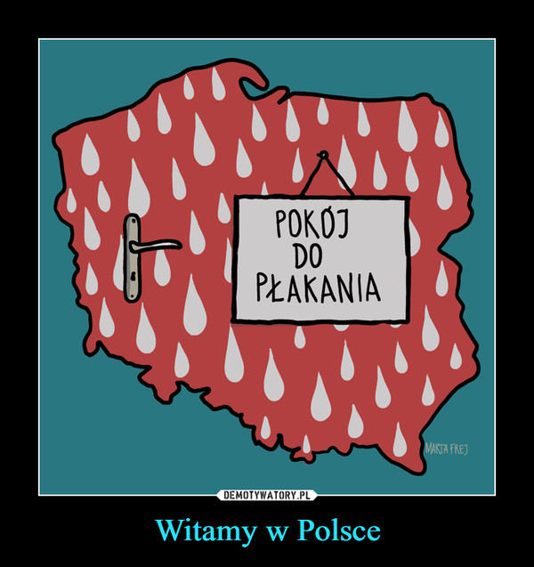Witamy w Polsce –  Pokój do płakania