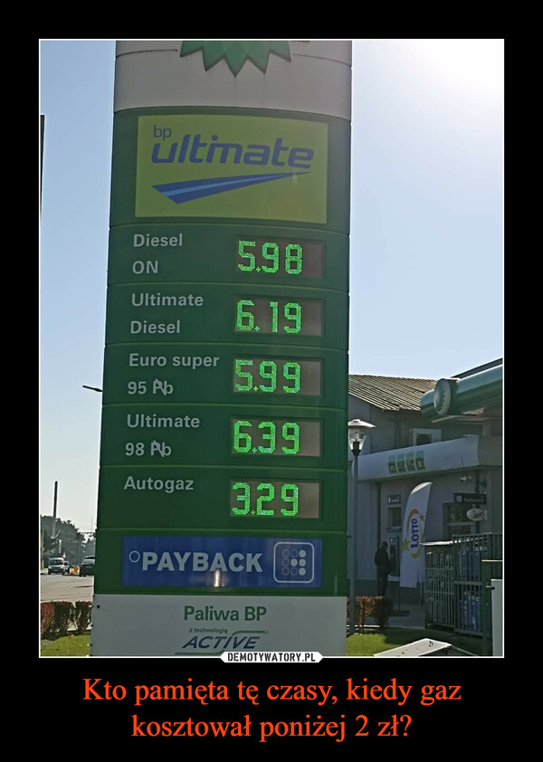Kto pamięta tę czasy, kiedy gaz kosztował poniżej 2 zł? –  