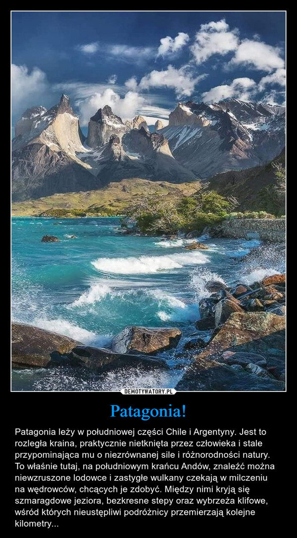 Patagonia!