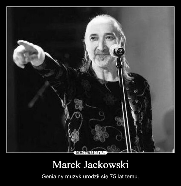 Marek Jackowski – Genialny muzyk urodził się 75 lat temu. 