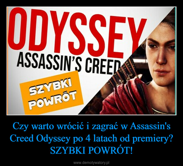Czy warto wrócić i zagrać w Assassin's Creed Odyssey po 4 latach od premiery? SZYBKI POWRÓT! –  