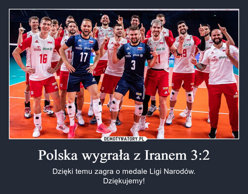 Polska wygrała z Iranem 3:2