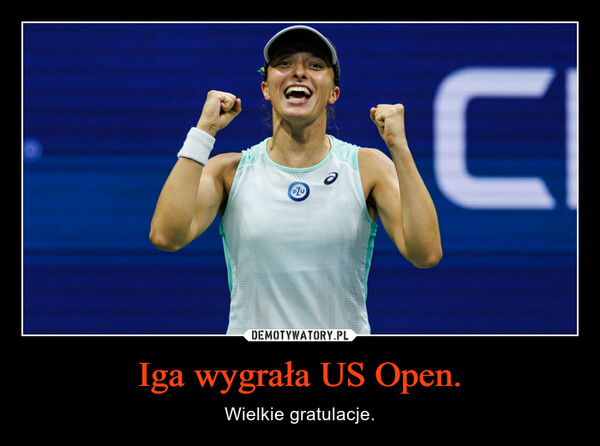 Iga wygrała US Open.