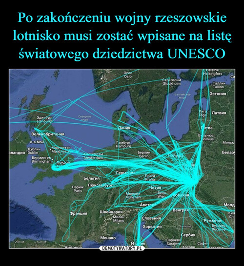 Po zakończeniu wojny rzeszowskie lotnisko musi zostać wpisane na listę światowego dziedzictwa UNESCO