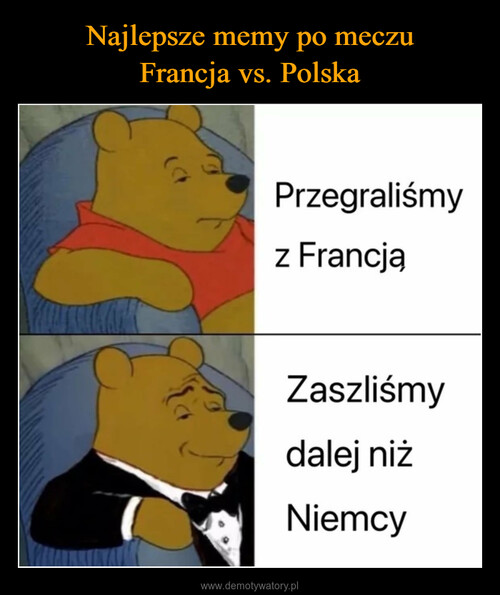 Najlepsze memy po meczu
Francja vs. Polska