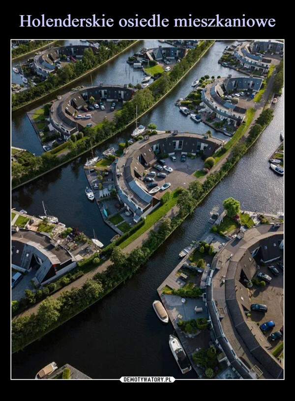 Holenderskie osiedle mieszkaniowe