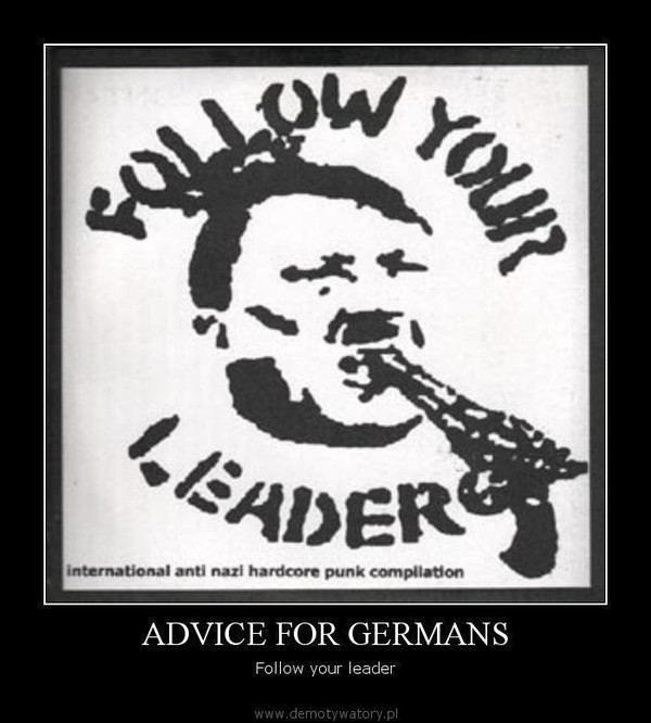 ADVICE FOR GERMANS